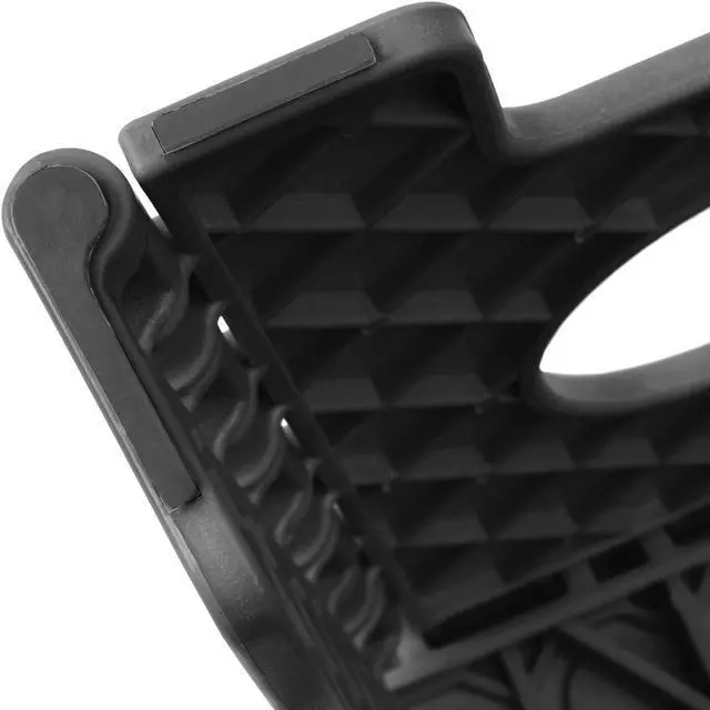 Alt view image 6 of 6 - Casafield 16" Folding Step Stool with Handle (Set of 2), Black - Portable Collapsible Small Plastic Foot Stool for Adults - Use in the Kitchen, Bathroom and Bedroom