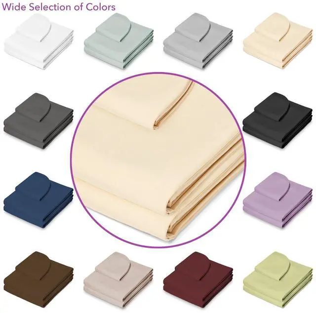 Alt view image 5 of 6 - Saloniture 3-Piece Microfiber Massage Table Sheet Set - Premium Facial Bed Cover - Includes Flat and Fitted Sheets with Face Cradle Cover - Natural