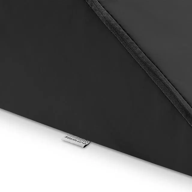 Alt view image 5 of 6 - Saloniture Triangle Wedge Massage Table Bolster Pillow, Extra Large - 19 x 12 x 20 x 15.5 Inch - Black