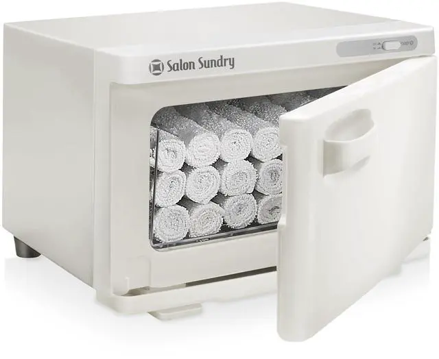 Alt view image 2 of 6 - Salon Sundry Professional Hot Towel Warmer Cabinet - Facial Spa and Salon Equipment - White