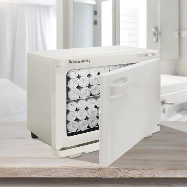 Alt view image 4 of 6 - Salon Sundry Professional High Capacity Hot Towel Warmer Cabinet - Facial Spa and Salon Equipment - White