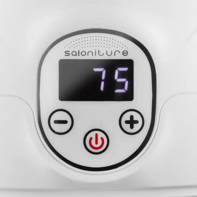 Alt view image 4 of 6 - Saloniture Professional Wax Warmer Machine for Hair Removal with Digital Display for Home, Spa, or Salon - Black Lid
