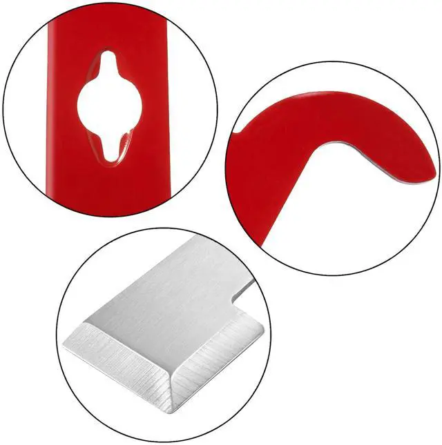 Alt view image 4 of 6 - Honey Keeper 2-Pack Stainless Steel J Hook Bee Hive Tool, 10-1/2 inch Frame Lifter and Scraper, Beekeeping Equipment