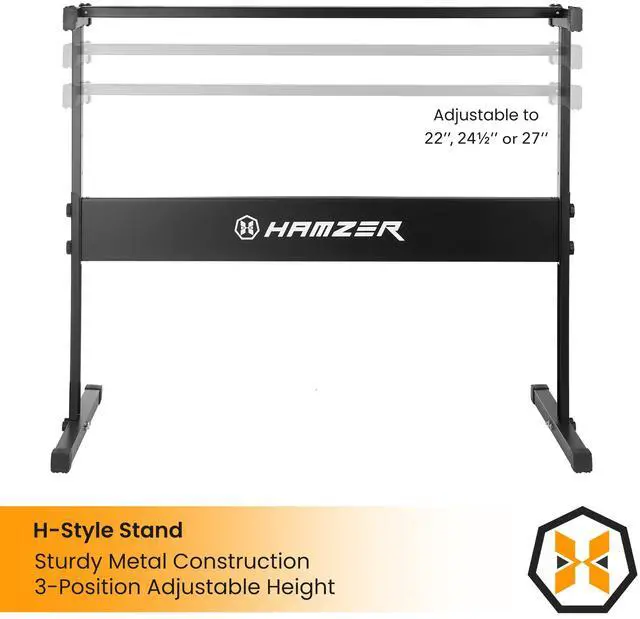 Alt view image 4 of 8 - Hamzer 61 Key Keyboard Piano with Built-In Speakers, Stand, Bench, Headphones, Microphone & Key Labels - Electronic Musical Keyboard Set for Beginners