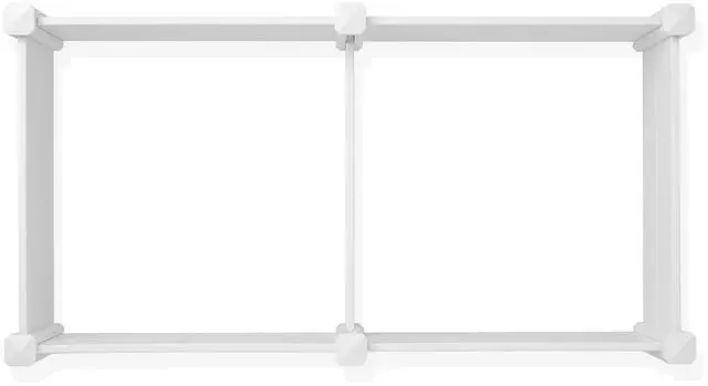 Alt view image 2 of 6 - Casafield 3' x 6' x 12" White Vinyl Raised Garden Bed, Outdoor Above Ground Planter Box for Flowers, Vegetables, and Gardening