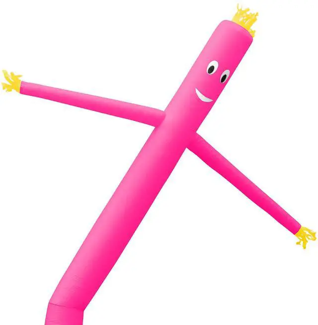 Alt view image 2 of 6 - Cloud 9 Inflatable Wacky Waving Tube Man, Pink 20 ft Dancing Air Puppet with Flailing Arms