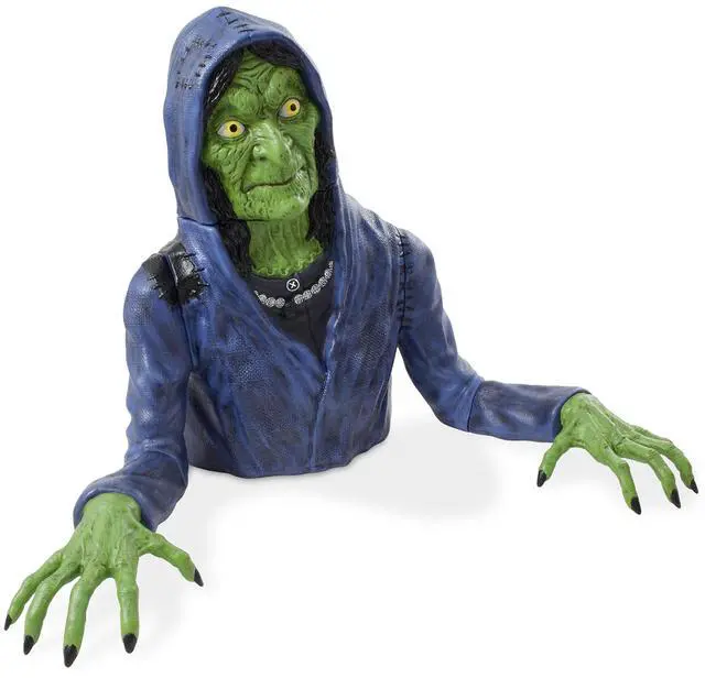 Main image of BOO BOX 36"  Groundbreaking Witch - Scary Outdoor Halloween Decorations for Porch or Yard