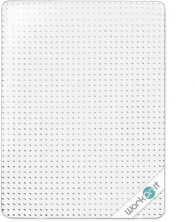 Main image of WorkOnIt Office Chair Mat, 36" x 48" Clear Desk Chair Floor Mat for Low Pile Carpet, Heavy Duty Non-Slip Thick Floor Protector for Home and Office