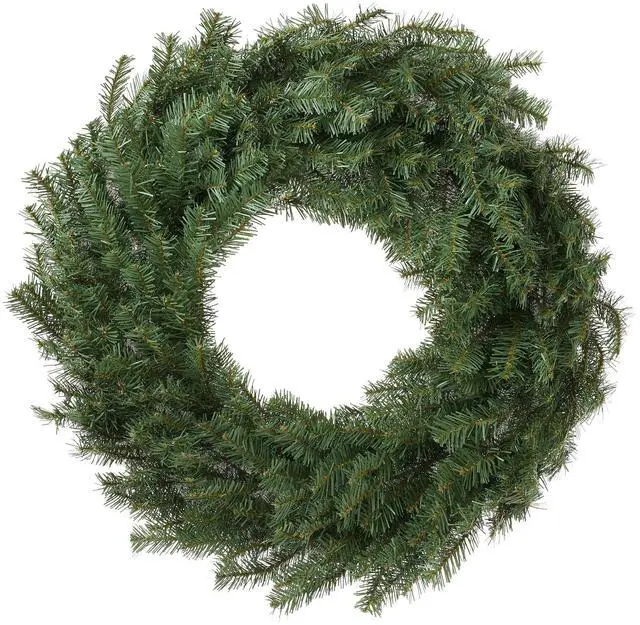 Main image of Casafield 36" Fir Artificial Christmas Wreath Holiday Décor, 300 PVC Tips for Front Door, Window, or Mantel
