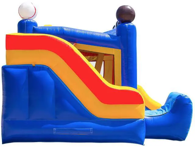 Alt view image 5 of 5 - Inflatable HQ Commercial Grade Bounce House 100% PVC Sports Jump Inflatable Only