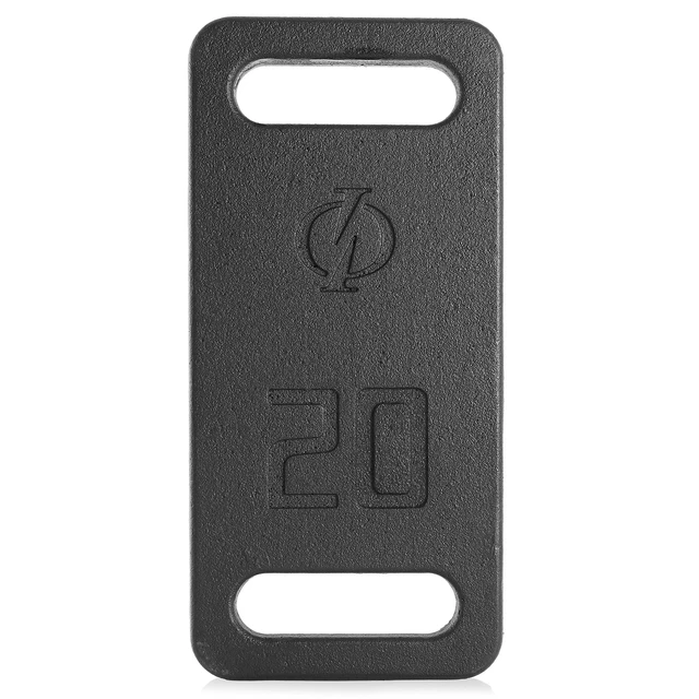 Alt view image 5 of 6 - Philosophy Gym Cast Iron Ruck Weight - 20 LB Weighted Fitness Plate with Handle