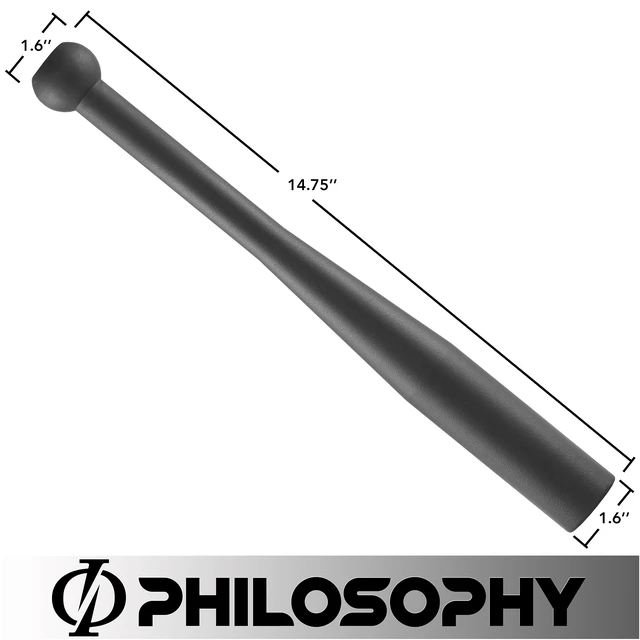 Alt view image 4 of 6 - Philosophy Gym 5 LB Indian Club - Weighted Steel Exercise Club Bell, Arm Strength Trainer, Single Club