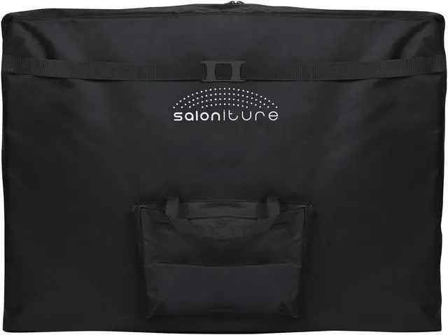 Alt view image 6 of 13 - Saloniture Professional Portable Folding Massage Table with Carrying Case - Black