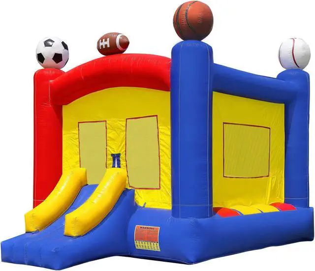Alt view image 2 of 14 - Inflatable HQ Commercial Grade Sports Bounce House 100% PVC with Blower