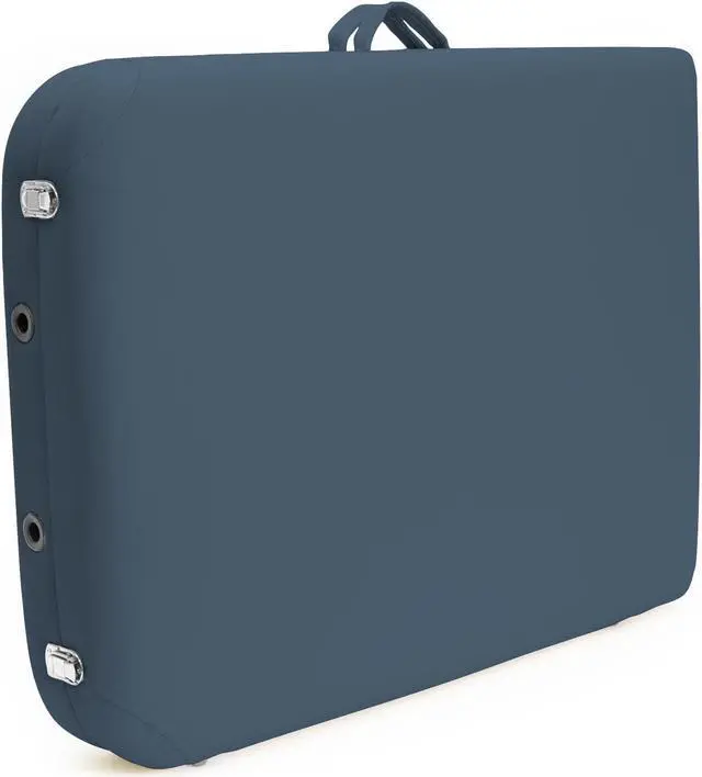 Alt view image 3 of 10 - Saloniture Basic Portable Folding Massage Table - Blue
