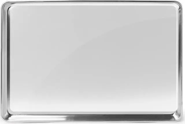 Alt view image 4 of 8 - GRIDMANN 18" x 26" Commercial Grade Aluminum Cookie Sheet Baking Tray Pan Full Sheet - 6 Pans