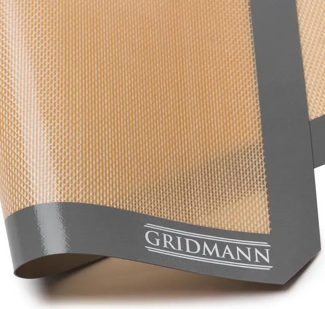 Alt view image 6 of 13 - GRIDMANN Pro Silicone Baking Mat - Set of 2 Non-Stick Half Sheet (16-1/2" x 11-5/8") Food Safe Tray Pan Liners