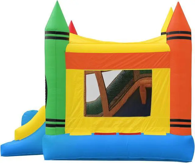 Alt view image 4 of 6 - Inflatable HQ Commercial Grade Bounce House 100% PVC Crayon Jump Inflatable Only