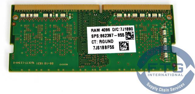 Refurbished: 862397-855 / M471A5244CB0-CTD SoDIMM 4GB DDR4-2400 