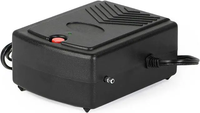 Alt view image 4 of 11 - PointZero Mini Airbrush Compressor with Holder and 6 Ft. Hose - Quiet Portable Air Pump