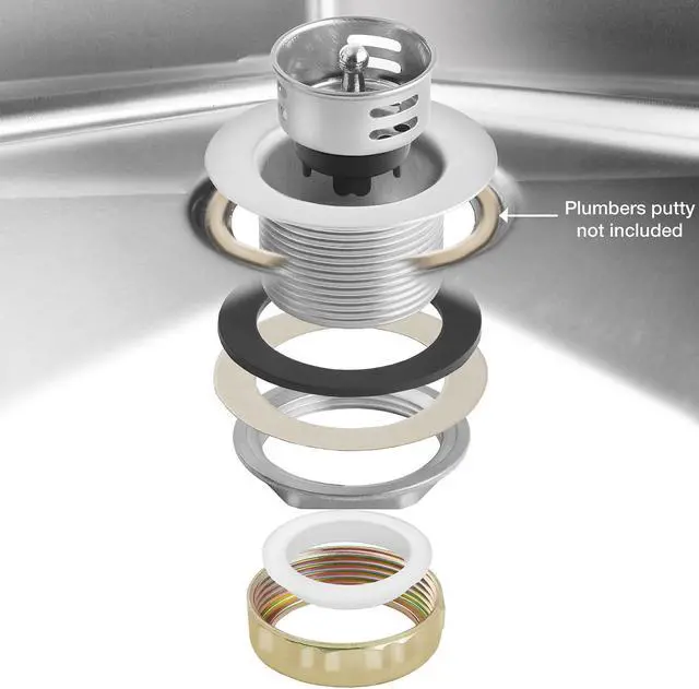 Alt view image 5 of 6 - GRIDMANN 3 Compartment Stainless Steel Bar Sink, NSF Commercial Kitchen Underbar Sink with 10" L x 14" W x 10" D Bowls for Restaurant, Laundry, Garage