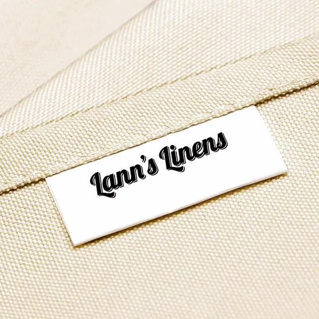 Alt view image 4 of 6 - Lann's Linens - 132" Round Premium Tablecloth for Wedding / Banquet / Restaurant - Polyester Fabric Table Cloth - Ivory