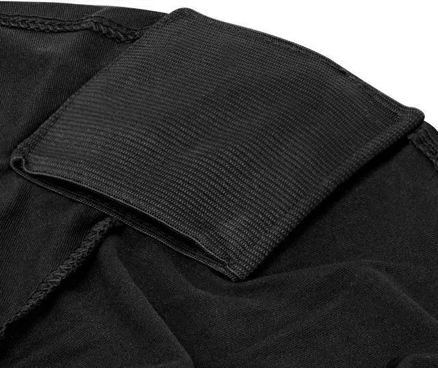 Alt view image 3 of 5 - Lann's Linens - 30" Round Highboy Cocktail Table Cover, Stretch Spandex Fitted Tablecloth - Black