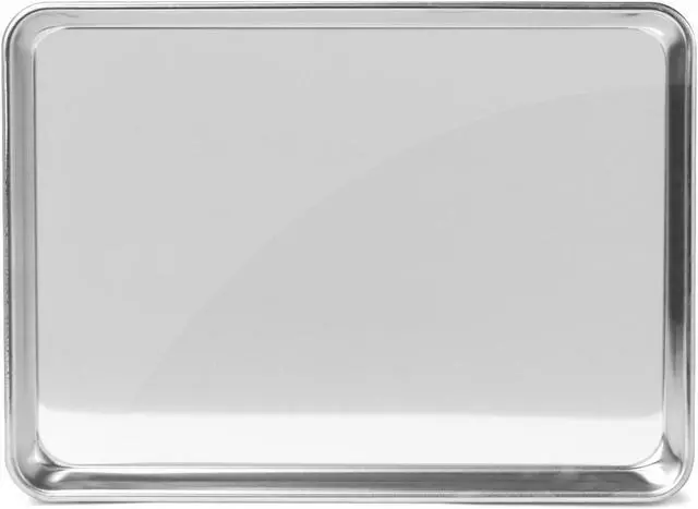 Alt view image 5 of 15 - GRIDMANN 13" x 18" Commercial Grade Aluminum Cookie Sheet Baking Tray Jelly Roll Pan Half Sheet - 6 Pans