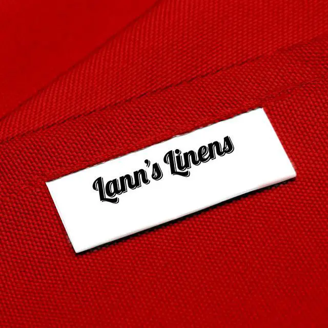 Alt view image 4 of 6 - Lann's Linens - 120" Round Premium Tablecloth for Wedding / Banquet / Restaurant - Polyester Fabric Table Cloth - Red
