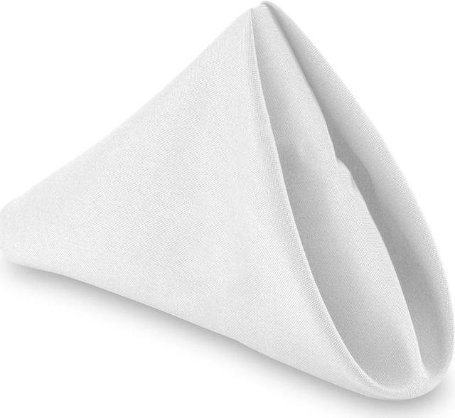 Lann's Linens - 1 Dozen 17 Cloth Dinner Table Napkins - Machine