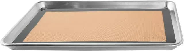 Alt view image 7 of 13 - GRIDMANN Pro Silicone Baking Mat - Set of 2 Non-Stick Half Sheet (16-1/2" x 11-5/8") Food Safe Tray Pan Liners
