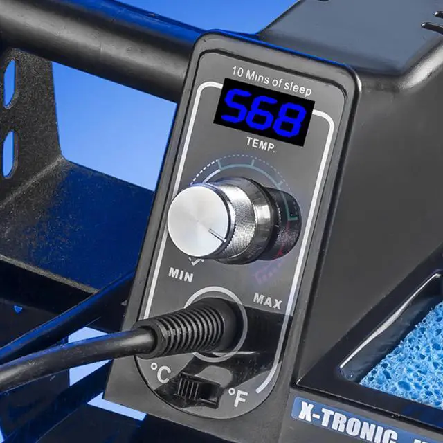 Alt view image 4 of 6 - X-Tronic Model #3020-XTS Digital LED Display Soldering Station