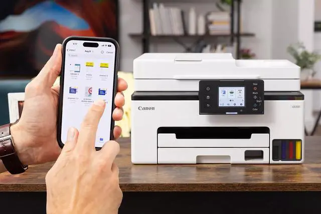 Alt view image 6 of 6 - Canon MAXIFY GX2020 All-In-One Inkjet printer