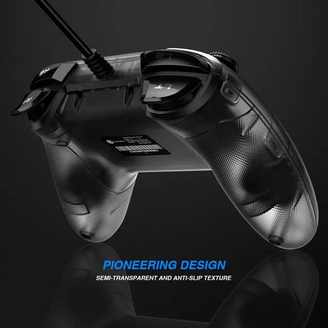 Alt view image 6 of 7 - GameSir T4w USB Wired Connection Controller Support Vibration USB Wired Gameming Gamepad for Windows (7/8/9/10) PC