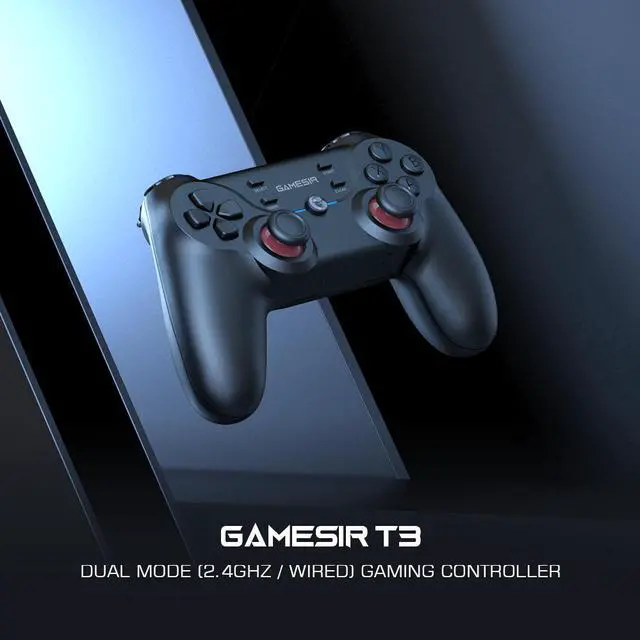 Alt view image 2 of 7 - GameSir T3 Wireless Gamepad Game Controller PC Joystick for Android TV Box and Desktop Computer Laptop Windows 7 10 11