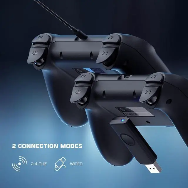 Alt view image 4 of 7 - GameSir T3 Wireless Gamepad Game Controller PC Joystick for Android TV Box and Desktop Computer Laptop Windows 7 10 11