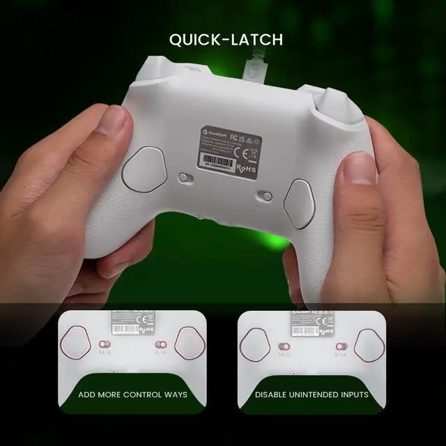 Alt view image 5 of 8 - GameSir G7 SE Wired Gaming Controller for Xbox Series X|S, Xbox One, Windows 10/11, PC Controller Gamepad with Hall Effect Sticks and 3.5mm Audio Jack