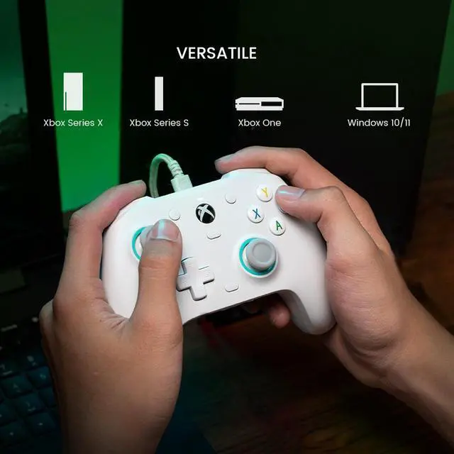 Alt view image 3 of 8 - GameSir G7 SE Wired Gaming Controller for Xbox Series X|S, Xbox One, Windows 10/11, PC Controller Gamepad with Hall Effect Sticks and 3.5mm Audio Jack