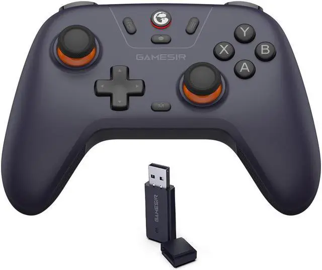 Main image of GameSir Nova Lite 2.4g Wireless Controller for Windows PC, iPhone, Android, Switch & Steam Deck, Bluetooth Controller Gamepad with Hall Effect Trigger,Turbo,Rumble Vibration (Nova Lite(Black Purple))