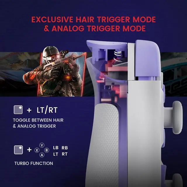 Alt view image 6 of 7 - GameSir X2s Type-C Mobile Gaming Controller for Android, iOS& HarmonyOS Phones, Play Genshin Impact, Call of Duty, Diablo, Village & More