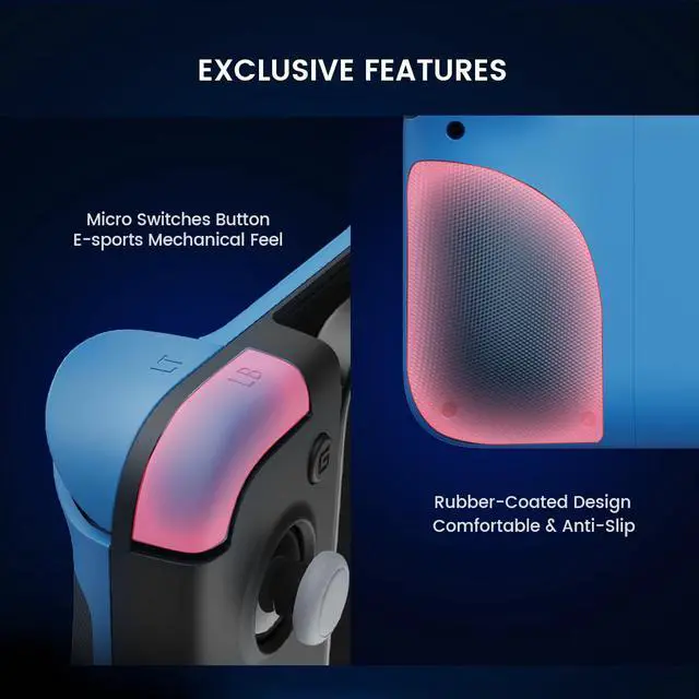 Alt view image 7 of 7 - GameSir X2s Bluetooth Mobile Gaming Controller for Android, iOS& HarmonyOS Phones, Play Genshin Impact, Call of Duty, Diablo, Village & More