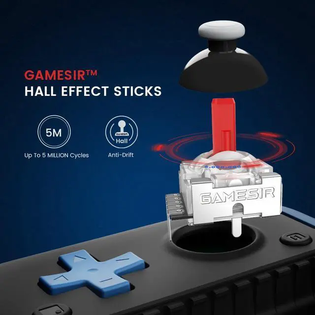 Alt view image 3 of 7 - GameSir X2s Bluetooth Mobile Gaming Controller for Android, iOS& HarmonyOS Phones, Play Genshin Impact, Call of Duty, Diablo, Village & More