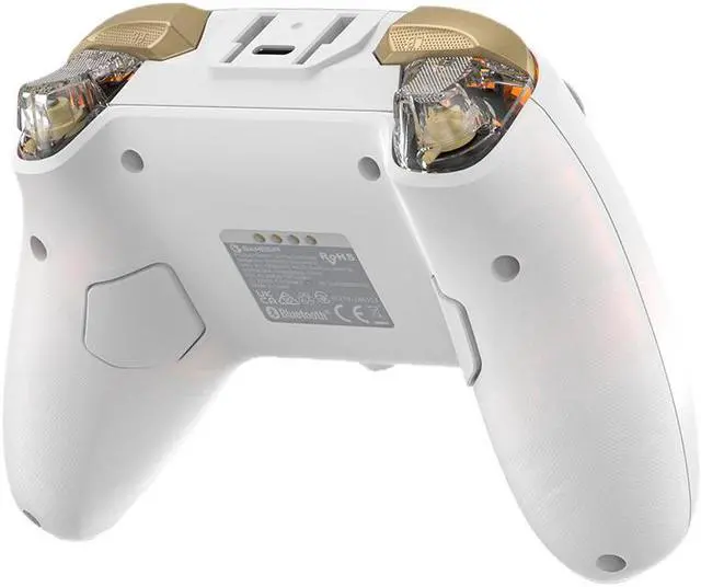 Alt view image 4 of 6 - GameSir Cyclone 2 Enhanced Multi-Platform Controller for Switch, Android, iOS, PC and Steam with GameSir Mag-Restm TMR Stick-White Controler