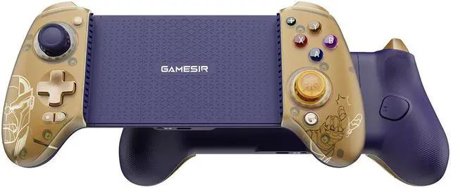 Alt view image 6 of 7 - GameSir G8+ Bluetooth Wireless Mobile Gaming Controller for Switch, iOS, Android, tablets, or PC Gamepad with Hall Effect Joysticks/Hall Trigger, 3.5mm Audio Jack-Thanos Edition