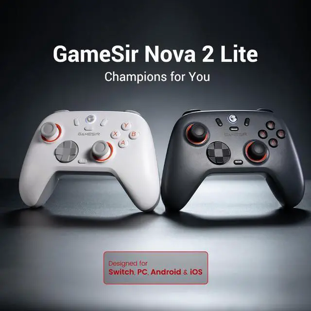 Alt view image 2 of 7 - GameSir Nova 2 Lite Multi-Platform Wireless Game Controller