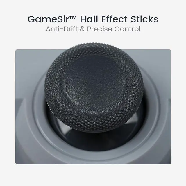 Alt view image 6 of 7 - GameSir Tegenaria Lite Wired Symmetric Game Controller(Gray)