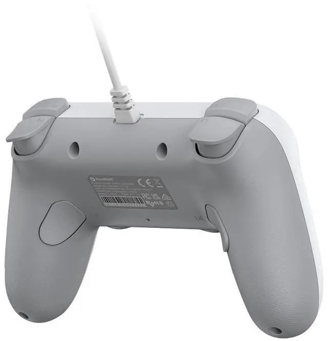 Alt view image 5 of 6 - GameSir Tegenaria Lite Wired Symmetric Game Controller(Gray) Serene White