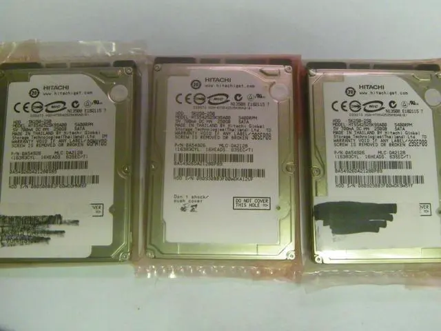 Alt view image 3 of 4 - HGST HTS542525K9SA00 Travelstar 5K250 HTS542525K9SA00 250 GB Hard Drive - 2.5" - SATA (SATA/150)