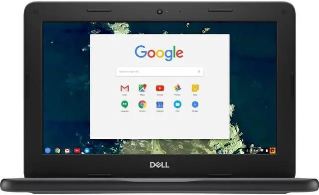 Alt view image 11 of 12 - Dell 3100 11.6" Chromebook HD N4020 4GB 16GB eMMC Chrome OS 0JWC5