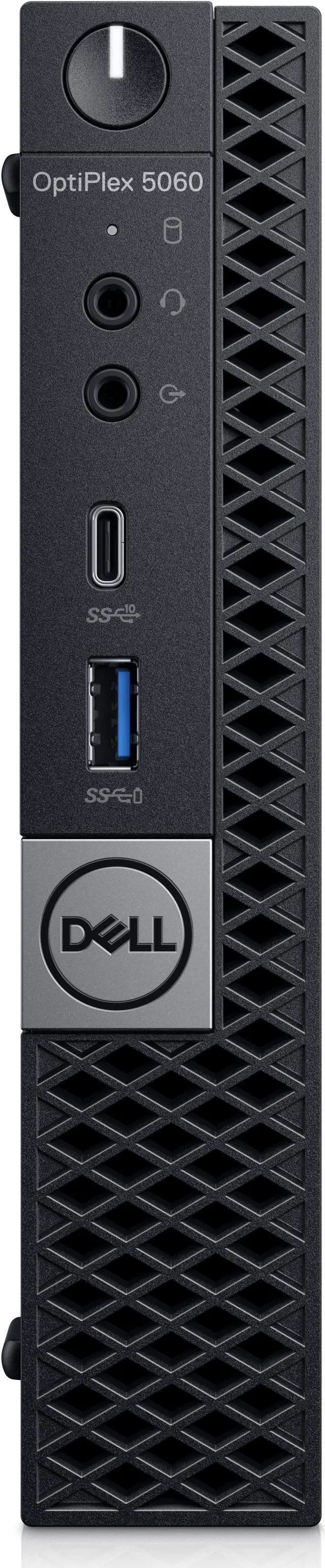 Main image of DELL OptiPlex 5060 i5-8500T Micro Tower 8th gen Intel® Core™ i5 4 GB DDR4-SDRAM 128 GB SSD Windows 10 Pro Mini PC Black